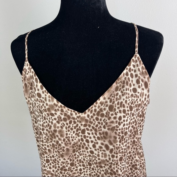 3/30$🔥 NWT A new day animal print flowy cami adjustable spaghetti strap size XL - Picture 3 of 8